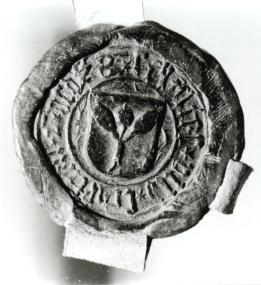 Siegel der Siedlung Nußdorf aus der mittleren Kaiserzeit